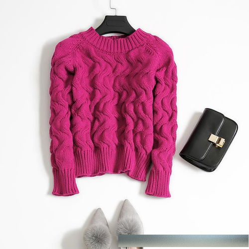 撞色羊毛針織,簡約卻不簡單,點亮秋冬,讓人一眼看中