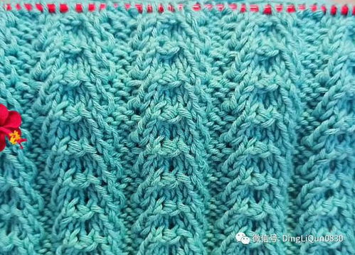 針織作品 36個美麗的毛衣針織針跡圖案設(shè)計